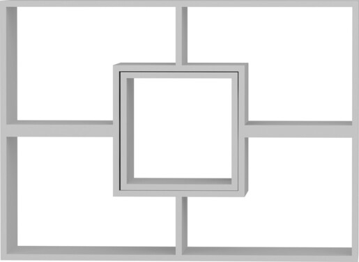 Polica za knjige, Beled - White