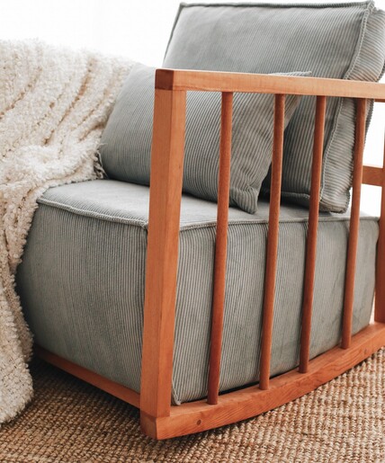 Fotelja Sallanan - plavo