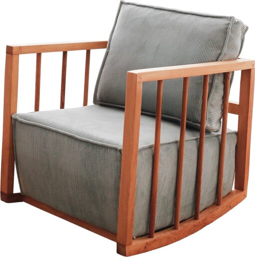 Fotelja Sallanan - plavo