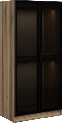 Garderoba, Kale Glass Dark Grey1 - 210