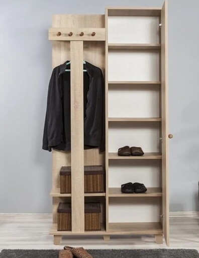 Ormarić, Sonoma hrast, Garmanto 90 - 729