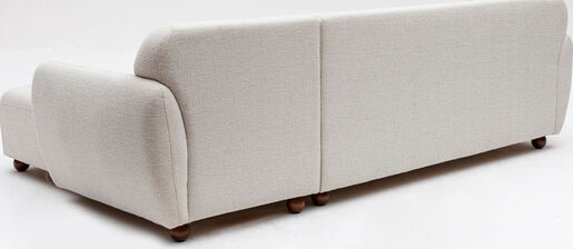 Kutna garnitura EDDY bijela lijevi kut, Eddy Corner Right (L3-CHL) - White