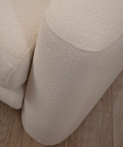 Kutna garnitura Lily Corner lijevi Cream