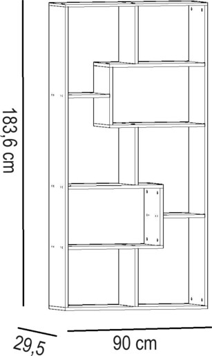 Polica za knjige, Zep