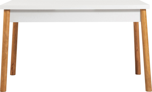 Stol za blagovanje, Atlantski bor Bijela boja, Costa - Atlantic Pine, White