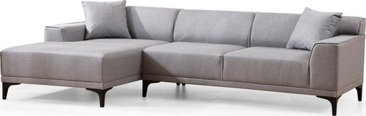 Kutna garnitura, Svijetlo siva, Petra L Corner - Light Grey