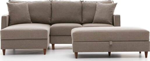 Kutna garnitura, Krem, Eva Left - Cream