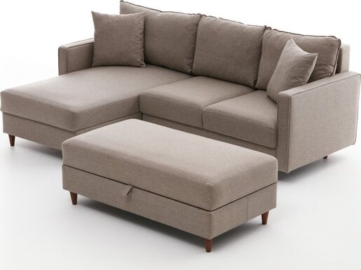 Kutna garnitura, Krem, Eva Left - Cream