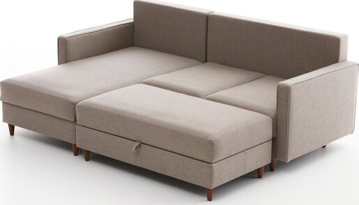 Kutna garnitura, Krem, Eva Left - Cream