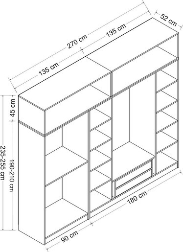 Garderoba, Kale - 7710
