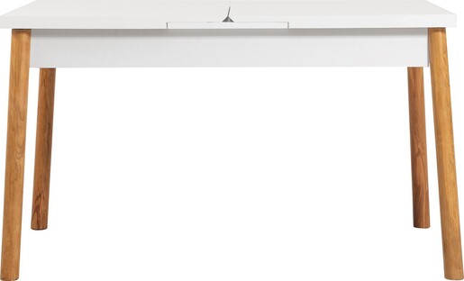 Set stolova i stolica (5 komada), Atlantski bor Bijela boja Kamen, Santiago 0900 - 1 AB