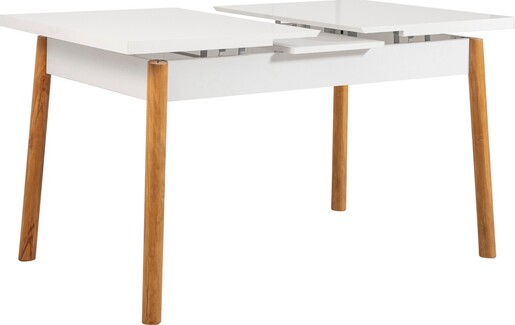 Set stolova i stolica (5 komada), Atlantski bor Bijela boja Kamen, Santiago 0900 - 1 AB