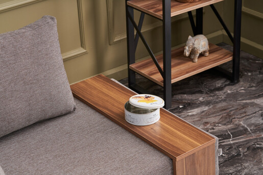 Sofa, Smeđa, Fly Left - Brown