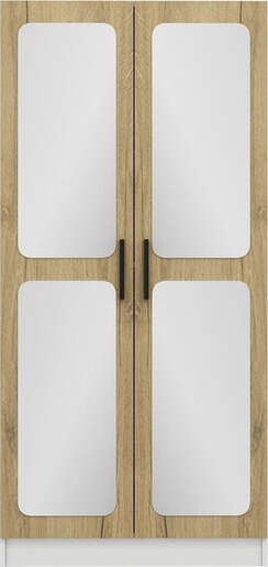 Garderoba, Kale Mirror Walnut - 210