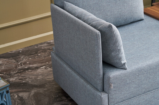 Sofa, Plava, Fly Left - Light Blue