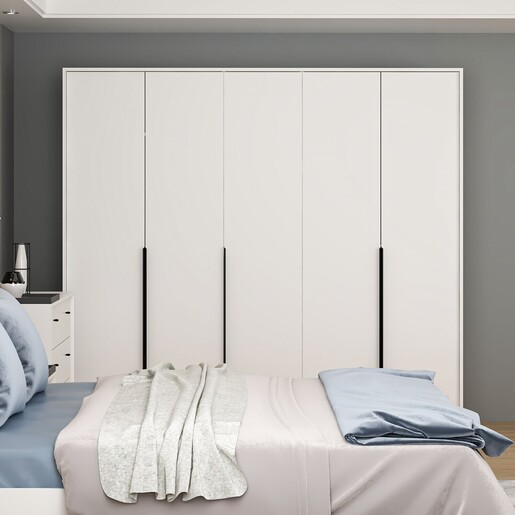 Ormar za odjeću LARA - 8169, bijela boja