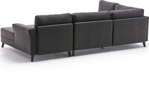 Kutna garnitura na razvlačenje, Antracit, Eris - Anthracite