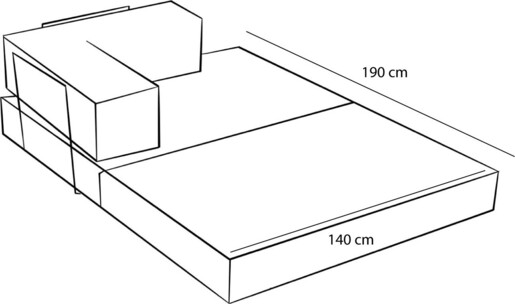 Sofa s 2 sjedala WINTER