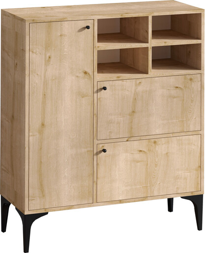 Komoda, Hrast safir, Ewa - Sapphire Oak