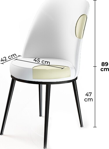 Set stolica (6 komada) ANNA