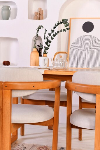 Set stola i stolica (5 komada), Cheri 4S