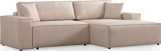 Kutna garnitura na razvlačenje Pirlo Corner desni - Ecru