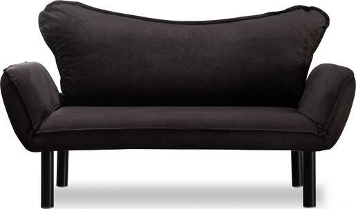 Dvosjed na razvlačenje CHATTO crni, Chatto - Black