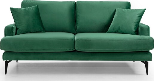 Dvosjed PAPIRA zelena, Papira 2 Seater