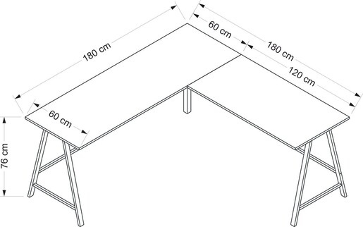 Studijski stol Madison