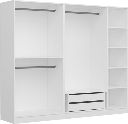 Garderoba, Kale 5 Bolme 2 Cekmece 210 - White