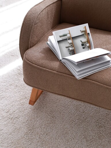 Naslonjač za ljuljanje, Yoko - Brown