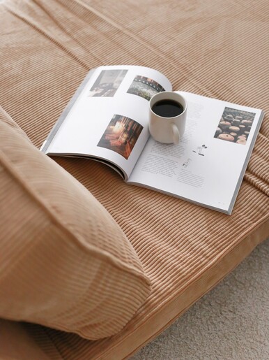 Fotelja na razvlačenje Foldy - smeđa