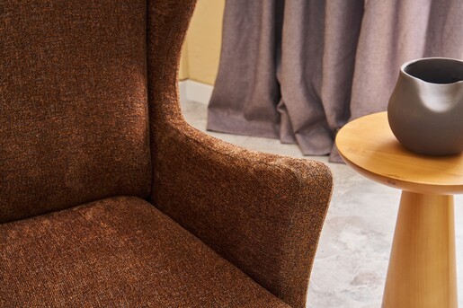 Fotelja Lola Prestij - smeđa, Copper