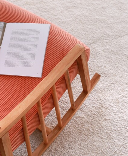 Naslonjač za ljuljanje, Klea - Coral