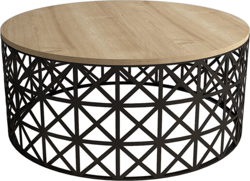 Stolić za kavu, Selin Metal Ferforje - Oak