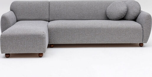 Kutna garnitura EDDY svijetlo siva desni kut, Eddy Corner (CHL-3R) - Light Grey