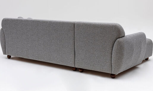 Kutna garnitura EDDY svijetlo siva desni kut, Eddy Corner (CHL-3R) - Light Grey