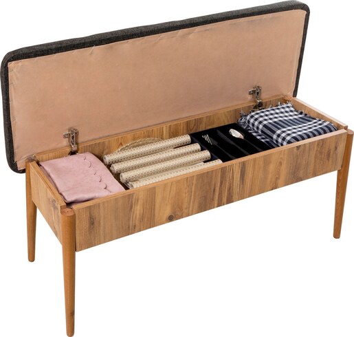 Set stolova i stolica (5 komada), Atlantski bor Antracit, Vina 1053 - Anthracite, Atlantic