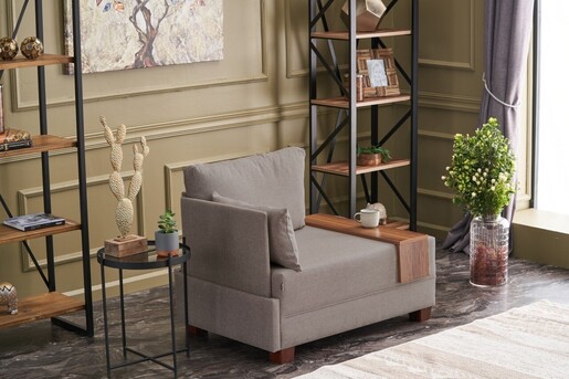 Sofa, Krem, Fly Left - Cream v2