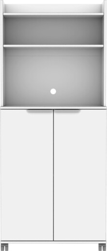 Višenamjenski ormarić, Bijela boja, ADR-470-PP-1