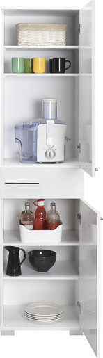 Višenamjenski ormarić, Bijela boja, ADR-421-PP-1