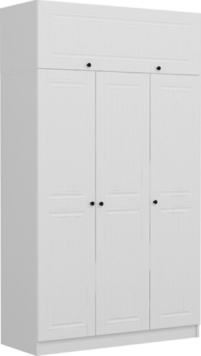 Garderoba, Minar 3 Mebran Kapak 2 Çekmece 235 - White