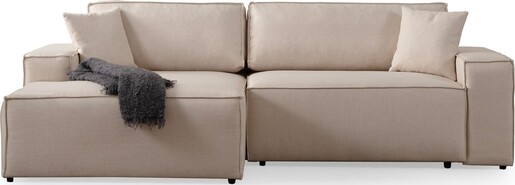 Kutna garnitura na razvlačenje Pirlo Corner lijevi - Ecru