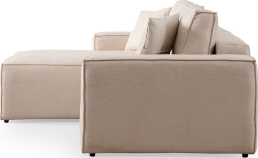 Kutna garnitura na razvlačenje Pirlo Corner lijevi - Ecru