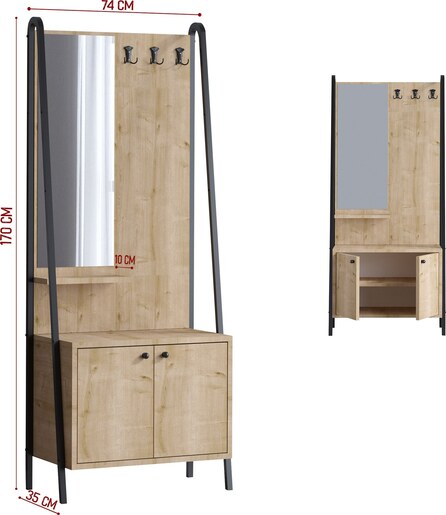 Stalak za hodnik MICHAELA