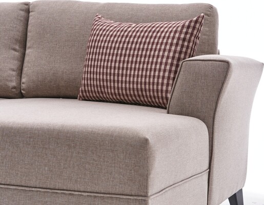 Kutna garnitura na razvlačenje ERIS, krem, Eris - Cream