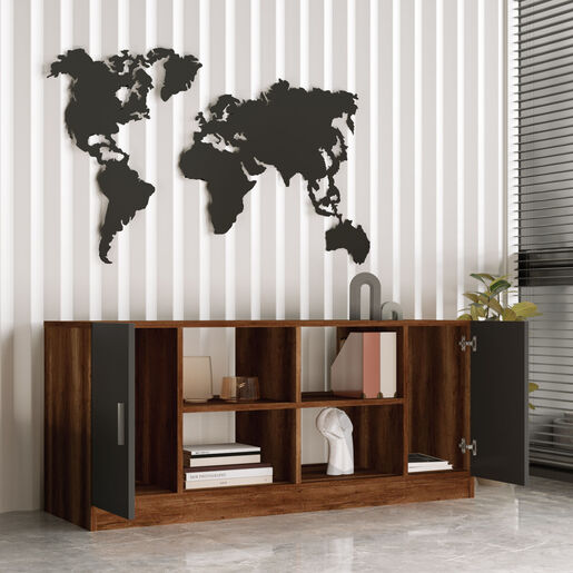 Komoda FREYA, Vario F - Baroque, Anthracite