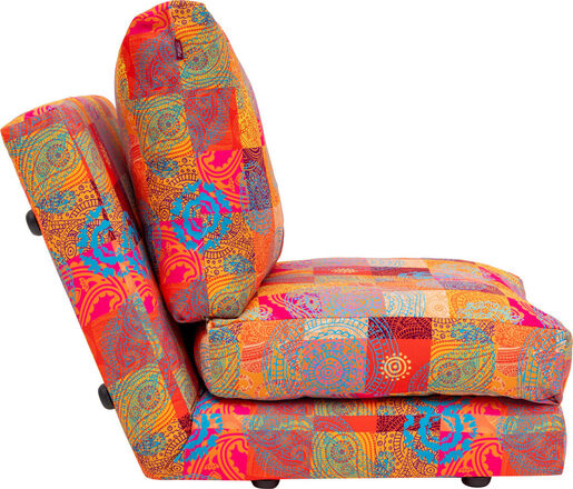 Fotelja na razvlačenje, Višebojno, Taida 1 - Seater - Patchwork