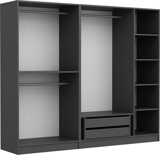Garderoba, Kale 5 Bolme 2 Cekmece 190 - Anthracite