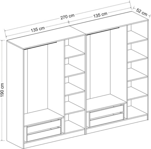 Garderoba, Kale - 4011